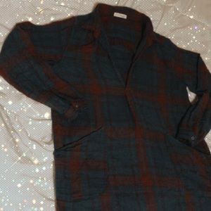 FREE PEOPLE plaid dress